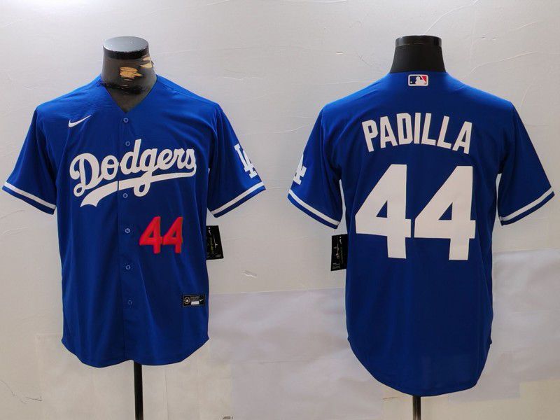 Men Los Angeles Dodgers #44 Padilla Blue Game 2024 Nike MLB Jersey style 2->indianapolis colts->NFL Jersey